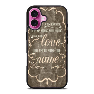 THE AVETT BROTHERS QUOTES iPhone 16 Plus Case Cover