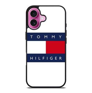 TOMMY HILFIGER LOGO iPhone 16 Plus Case Cover