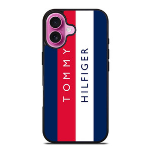 TOMMY HILFIGER VERTICAL LOGO iPhone 16 Plus Case Cover