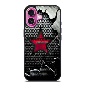 WINTER SOLDIER METAL LOGO AVENGERS iPhone 16 Plus Case Cover