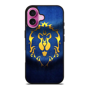 WORLD OF WARCRAFT ALLIANCE WOW FLAGE iPhone 16 Plus Case Cover