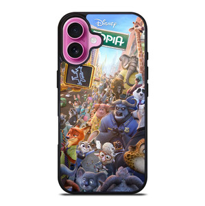 ZOOTOPIA CHARACTERS Disney iPhone 16 Plus Case Cover