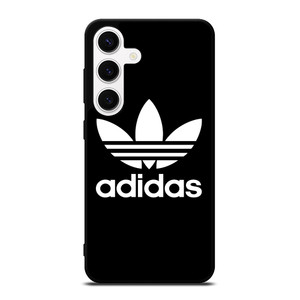ADIDAS LOGO BLACK WHITE Samsung Galaxy S24 Case Cover