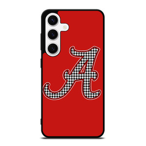 ALABAMA CRIMSON TIDE HOUNDSTOOTH ICON Samsung Galaxy S24 Case Cover