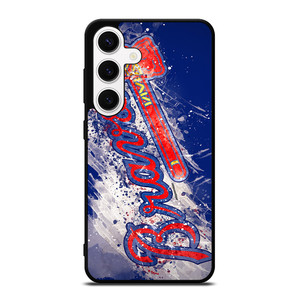 ATLANTA BRAVES ART LOGO Samsung Galaxy S24 Case Cover