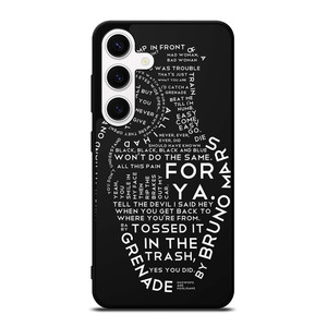 BRUNO MARS LYRICS Samsung Galaxy S24 Case Cover