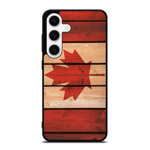 CANADA FLAG WOOD Samsung Galaxy S24 Case Cover