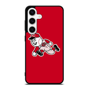 CINCINNATI REDS MASCOT MLB BASEBALL TEAM LOGO Samsung Galaxy S24 Case Cover
