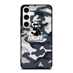 FELIX THE CAT HIGH CAMO Samsung Galaxy S24 Case Cover