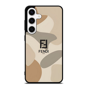 FENDI ROMA LOGO CAMO Samsung Galaxy S24 Case Cover