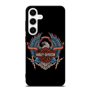 HARLEY DAVIDSON LEGENDARY MOTORCYCLES LOGO EAGLE Samsung Galaxy S24 Case Cover