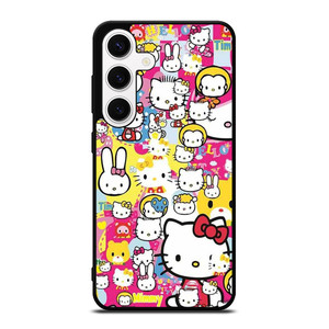 HELLO KITTY STICKER BOMB Samsung Galaxy S24 Case Cover