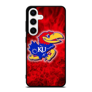 KANSAS JAYHAWKS BASKETBALL UNIVERSITY Samsung Galaxy S24 Case Cover