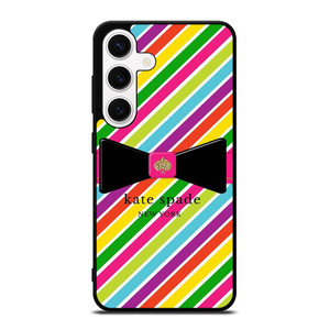 KATE SPADE NEW YORK LOGO STRIPE RIBBON ICON Samsung Galaxy S24 Case Cover
