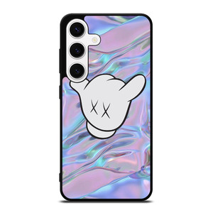 KAWS GLOVES COLORFUL Samsung Galaxy S24 Case Cover
