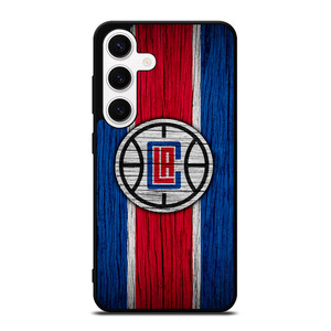 LOS ANGELES CLIPPERS WOOD LOGO Samsung Galaxy S24 Case Cover