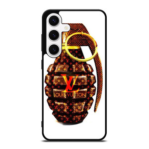 LOUIS VUITTON LV LOGO GOLDEN GRENADE Samsung Galaxy S24 Case Cover