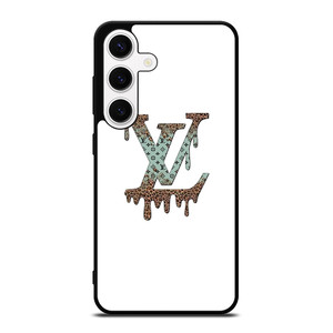 LOUIS VUITTON LV MELTING LOGO PATTERN Samsung Galaxy S24 Case Cover