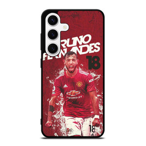 MANCHESTER UNITED BRUNO FERNANDES Samsung Galaxy S24 Case Cover