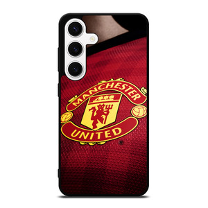 MANCHESTER UNITED LOGO JERSEY Samsung Galaxy S24 Case Cover