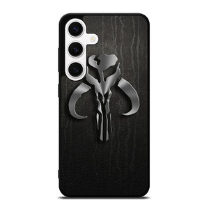 MANDALORIAN LEATHER LOGO Samsung Galaxy S24 Case Cover