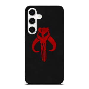 MANDALORIAN RED SKULL LOGO Samsung Galaxy S24 Case Cover