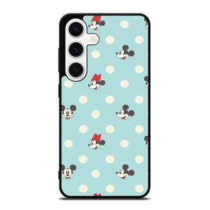 MICKEY AND MINNIE MOUSE DISNEY POLKADOTS Samsung Galaxy S24 Case Cover