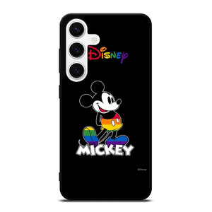 MICKEY MOUSE CARTOON BLACK DISNEY Samsung Galaxy S24 Case Cover