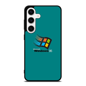 MICROSOFT WINDOWS 95 RETRO LOGO Samsung Galaxy S24 Case Cover