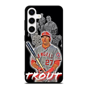 MIKE TROUT BASEBALL Samsung Galaxy S24 Case Cover