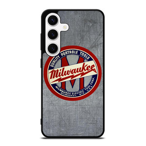 MILWAUKEE PORTABLE TOOL LOGO METAL ICON Samsung Galaxy S24 Case Cover