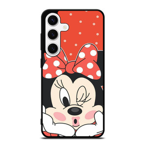MINNIE MOUSE RED POLKADOT Samsung Galaxy S24 Case Cover