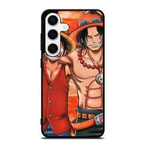 ONE PIECE ACE AND LUFFY Samsung Galaxy S24 Case Cover