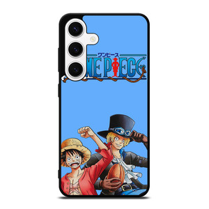 ONE PIECE LUFFY AND SABO Samsung Galaxy S24 Case Cover