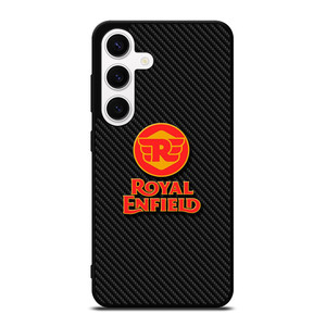 ROYAL ENFIELD MODERN LOGO CARBON Samsung Galaxy S24 Case Cover