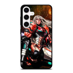 SAMUS ARAN METROID-Recovered Samsung Galaxy S24 Case Cover