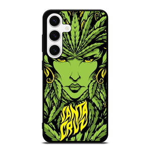 SANTA CRUZ SKATEBOARD LADY LEAFS Samsung Galaxy S24 Case Cover