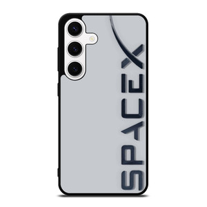 SPACE X LOGO GREY Samsung Galaxy S24 Case Cover