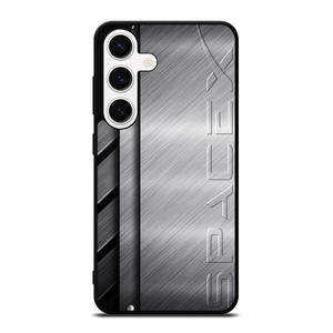 SPACE X LOGO METAL PLATE Samsung Galaxy S24 Case Cover