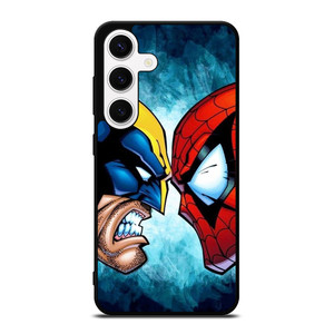 SPIDERMAN VS WOLVERINE MARVEL COMICS Samsung Galaxy S24 Case Cover