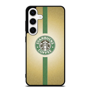 STARBUCKS COFFEE GREEN STRIPE Samsung Galaxy S24 Case Cover