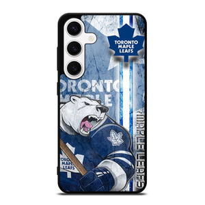 TORONTO MAPLE LEAFS LOGO BEAR MASCOT Samsung Galaxy S24 Case Cover