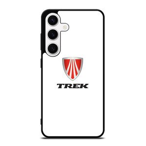TREK BIKE LOGO WHITE Samsung Galaxy S24 Case Cover