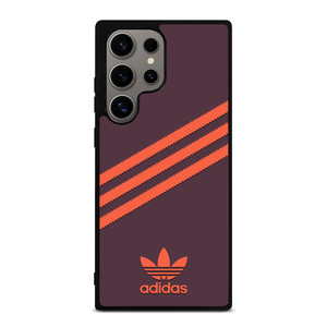 ADIDAS ORIGINALS STRIPES PURPLE ORANGE Samsung Galaxy S24 Ultra Case Cover