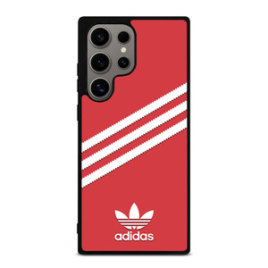 ADIDAS ORIGINALS STRIPES SCARLET RED Samsung Galaxy S24 Ultra Case Cover