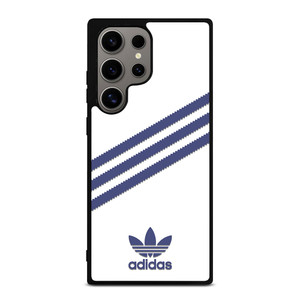 ADIDAS ORIGINALS STRIPES WHITE ROYAL BLUE Samsung Galaxy S24 Ultra Case Cover