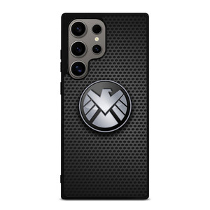AGENTS OF SHIELD MARVEL LOGO METAL Samsung Galaxy S24 Ultra Case Cover