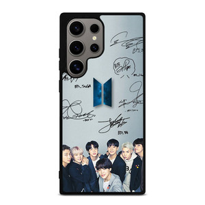 BTS BANGTAN BOYS KPOP KOREA SIGNATURE Samsung Galaxy S24 Ultra Case Cover