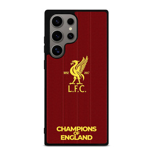 CHAMPIONS OF ENGLAND LIVERPOOL FC Samsung Galaxy S24 Ultra Case Cover