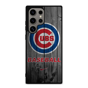 CHICAGO CUBS WOODEN LOGO Samsung Galaxy S24 Ultra Case Cover